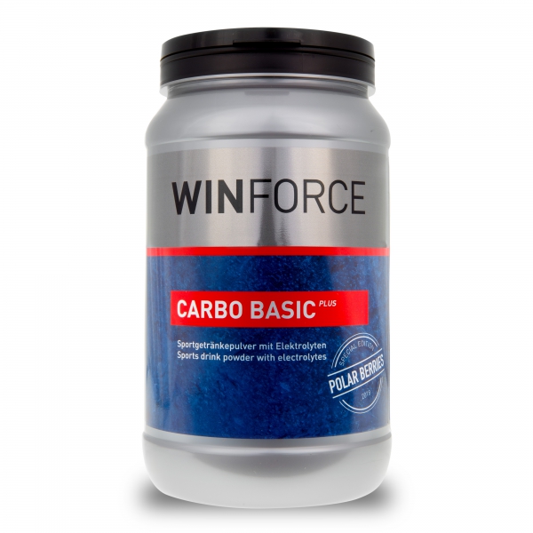 WINFORCE Carbo Basic plus, 800g Dose, Polar Berries