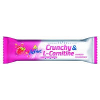 INKOSPOR Active Crunchy & L-Carnitine Riegel, 24x 35g, Raspberry