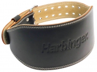 HARBINGER Padded Leather Belt, black