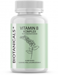 BIOTANICALS Natürliches Vitamin B, 90 Kapseln