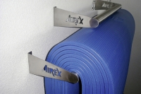 AIREX Wandhalter für Matten ohne Oesen, Länge 105cm