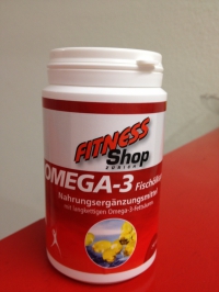 Fitness Shop Omega-3 Fischölkapseln, Dose à 240 Stück